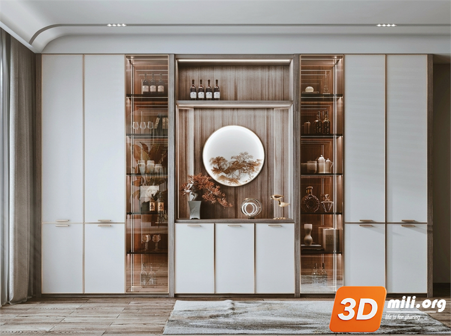 Wine cabinet Skp Files